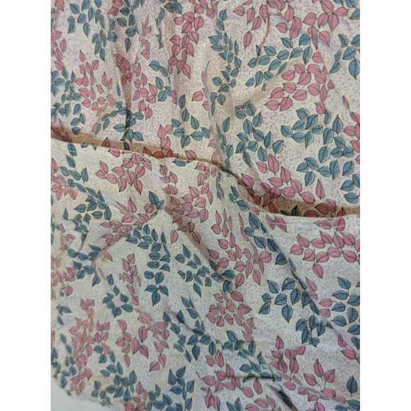 Floral Print Egg Collecting Apron Vintage - Boho Farmhouse Style READ - Picture 2 of 6